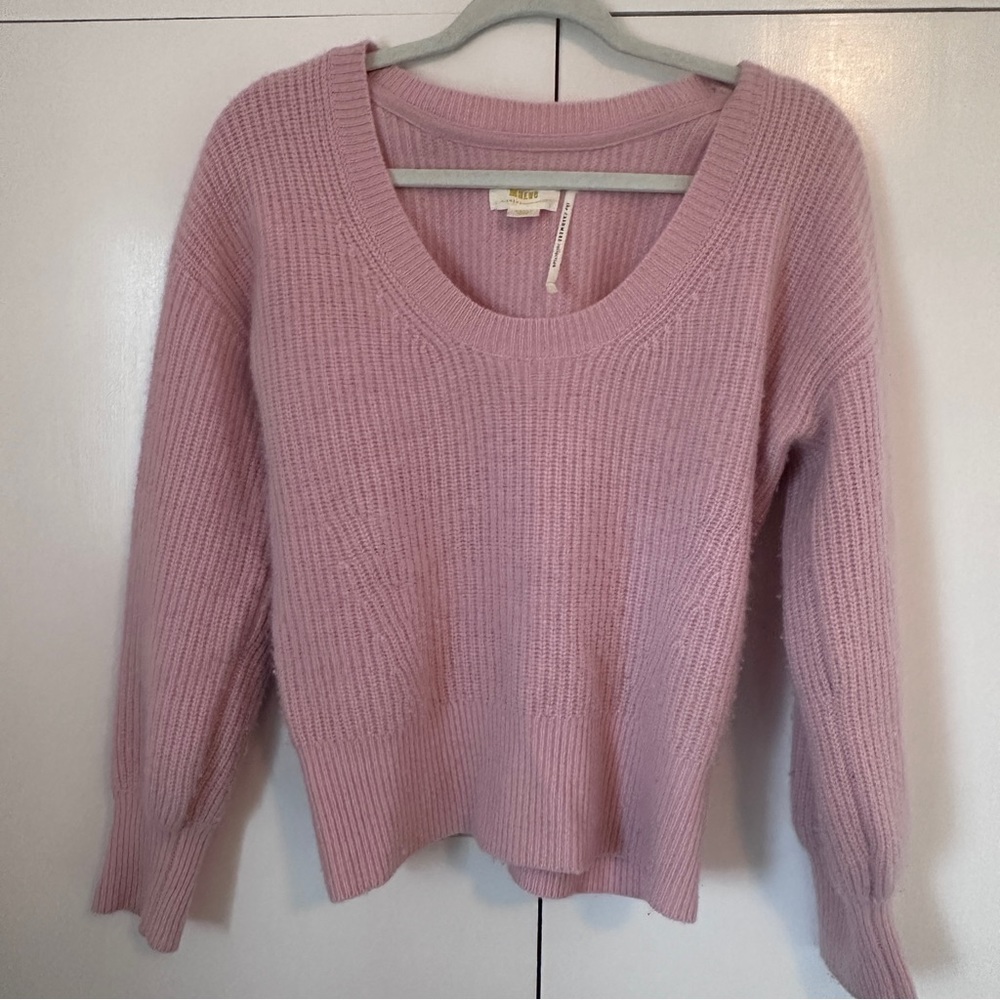 Maeve Pink Cashmere Sweater